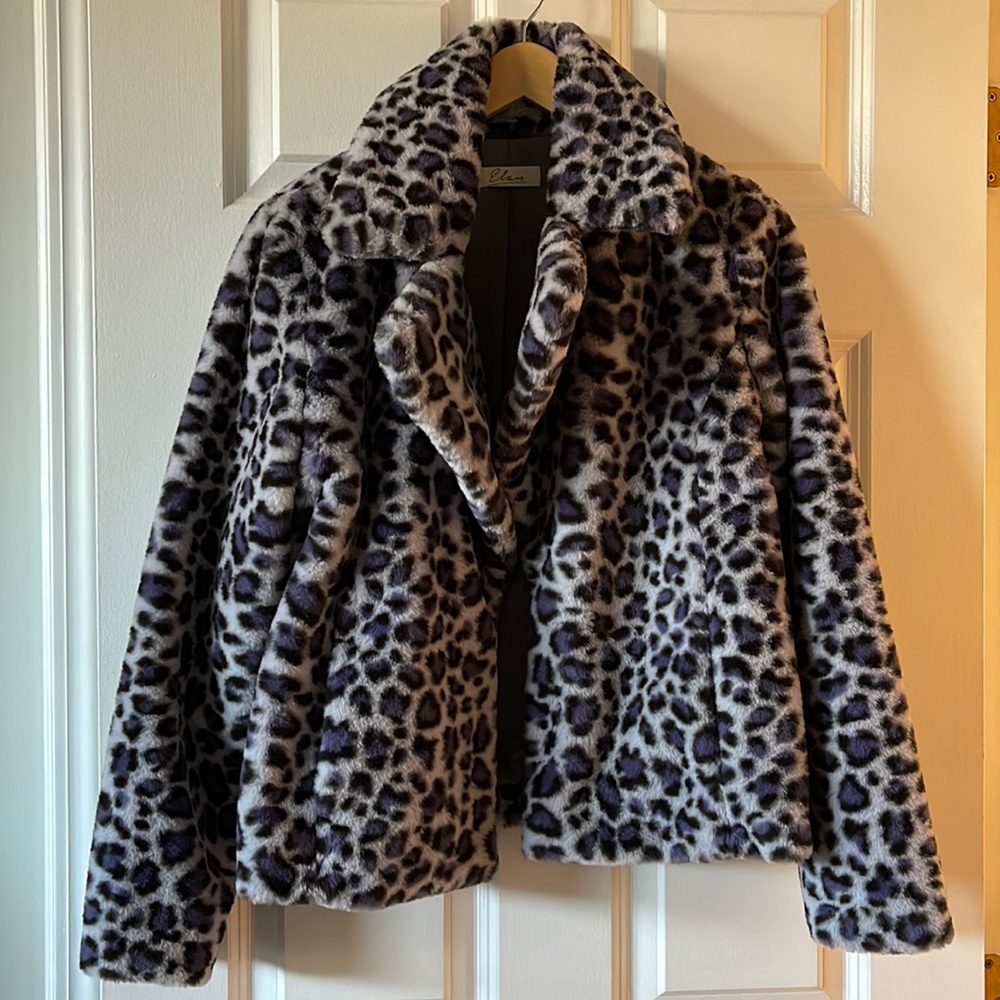 EUC Animal Print Jacket (M)